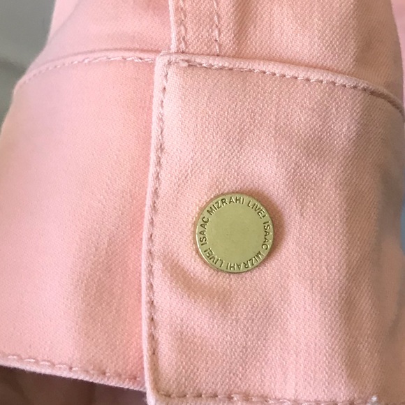 NEW Isaac Mizrahi Live! 24/7 Colored Denim Zip Front Jacket - Picture 10 of 10